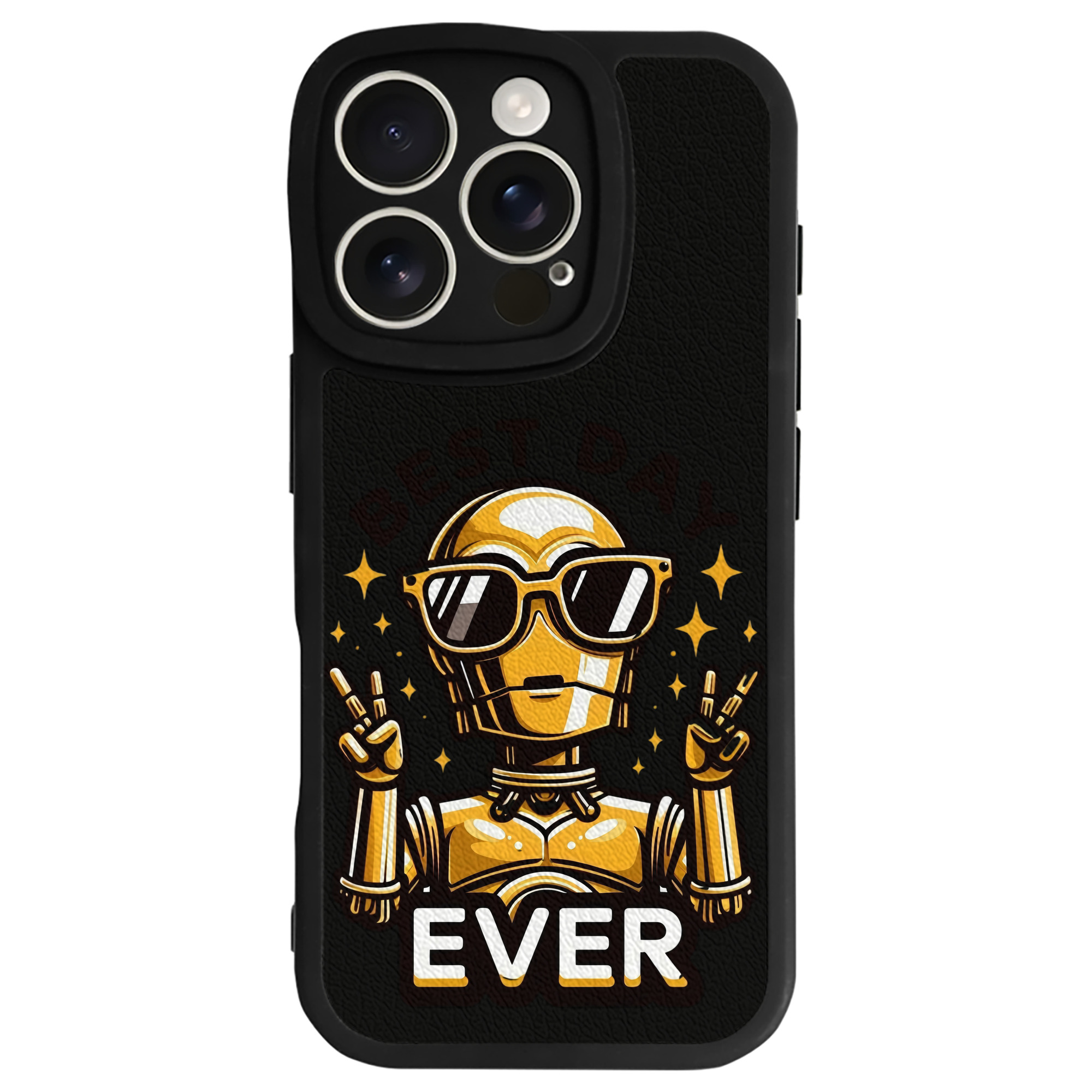 （画像用） スター・ウォーズ Star Wars 【iPhone 16シリーズ対応】シリコンスマホケース（レザー調） 材質：シリコン